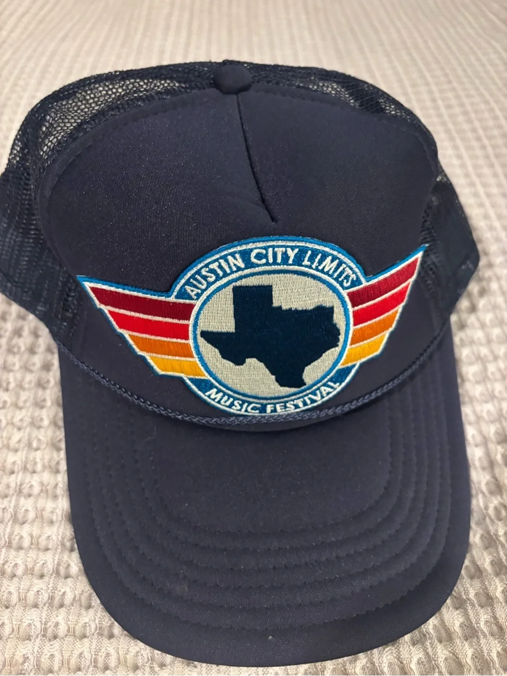 Aviator Nation Navy Austin City Limits Trucker Hat